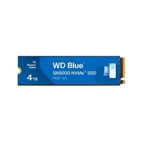 WD Blue SN5000 4TB / SSD / M.2 2280 / PCIe Gen4 / čtení: 5500MBps / zápis: 5000MBps (WDS400T4B0E)