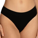 Dámské kalhotky Bamboo classic black - JULIMEX černá L