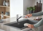 GROHE - QuickFix Start Dřezová baterie s výsuvnou sprškou, chrom 30531001