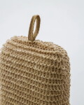 Meraki Sada na mytí a masáž těla Jute Nature, přírodní barva, textil