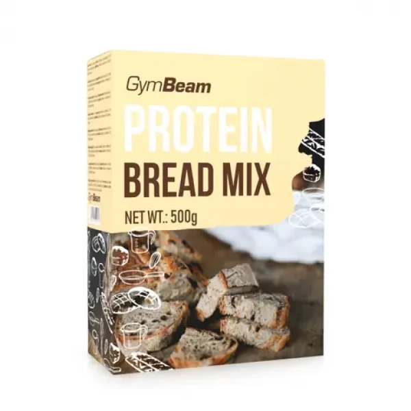 Proteinový chléb Protein Bread Mix - GymBeam (přírodní, 500 g) (38608-1-natural)