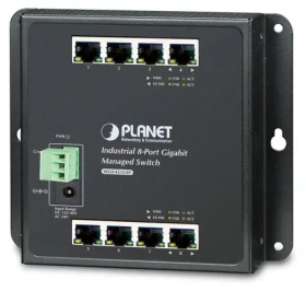 Planet WGS-4215-8T / Switch průmyslový / 8x 1000Base-T / L4 / IP30 / fanless / -40 až 75 °C (WGS-4215-8T)