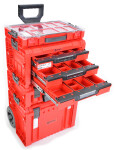 QBRICK SYSTEM PRO Cart 2.0 Red Ultra HD - Box na nářadí s kolečky