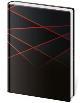 Zápisník Vario A5 linkovaný - BLACK DESIGN