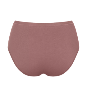 Dámské kalhotky GO Daily Cotton Midi - BROWN - tm. béžové 1141 - SLOGGI BROWN L