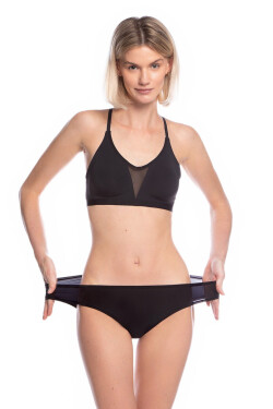 Dámské kalhotky BIKINI L-FIT6000BI-02 černá XS/M