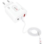 Dehner Elektronik TYPE-C30GC Adaptér USB-C 30 W do zásuvky (230 V), vnitřní Výstupní proud (max.) 3 A USB-C® Počet výstu