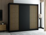 Šatní skříň Abi Lamelo Barva korpusu: Dub artisan, Rozměry: 100 cm
