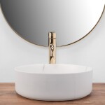 REA Umyvadlo na desku Sami Marble 36x36 bílá REA-U8703