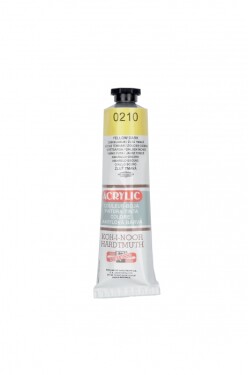 Akrylová barva Koh-i-Noor 40 ml - žlutá tmavá 0210