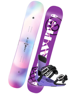Gravity VOAYER F dámský snowboard set