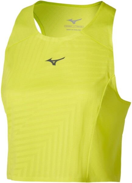 Běžecký TOP Mizuno Tech Light Crop Top J2GAD20043 Velikost textilu: M