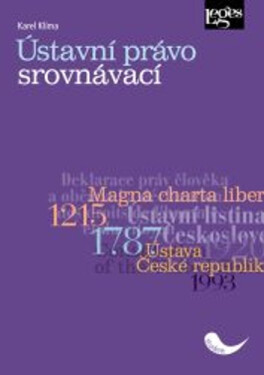 Ústavní právo srovnávací, 1. vydání - Karel Klíma