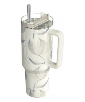 Nerezový termohrnek s brčkem Stream Cotton 1200ml