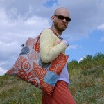 Skládací nákupní taška LOQI LOUISE BOURGEOIS Spiral Grids