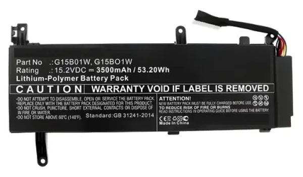 CoreParts Laptop Battery / Baterie pro notebook / Xiaomi Gaming Laptop 7300HQ / Xiaomi Tablet 171502 (MBXTAB-BA144)