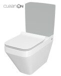 CERSANIT - WC KOMBI MÍSA CREA CO 010/020 ČTVEREC, SEDÁTKO DUR SLIM WO LW ONE K114-022