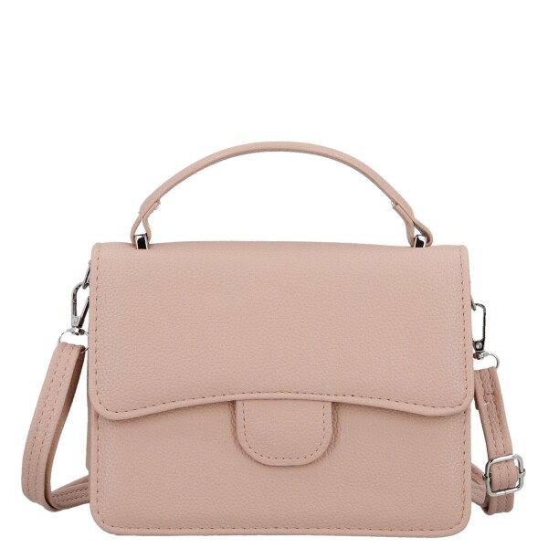 Minimalistická dámská crossbody kabelka Assa, růžová