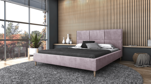 FRONTI Postel SAND 160x200 růžová