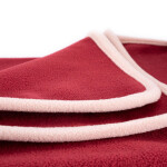 Fleecová deka vínová 130 x 170 cm