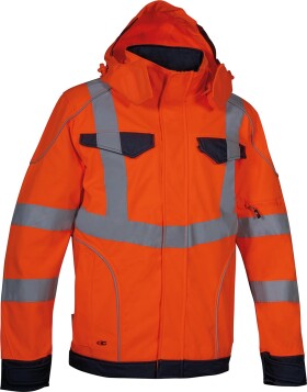 Bunda zimní COFRA RIVAS Barva: Reflexní oranžová, Velikost: 64 (V079_0_02_64)