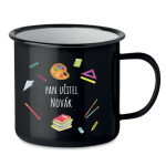 Personalizovaný retro plecháček pro paní učitelku/pana učitele (pomůcky)