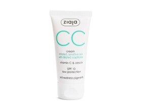 Ziaja CC krém podrážděná, citlivá pleť s rozšířenými žilkami SPF10 50ml
