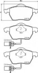 Brzdy kotouče desky přední AUDI A4 (B5 B6 B7) 280mm