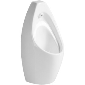 CERANO - Pisoár závěsný Vector - senzorové splachovaní - bílá lesklá - 76x37 CER-680506