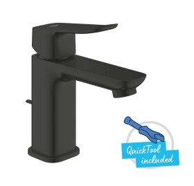 GROHE - Dice Umyvadlová baterie s výpustí, matná černá 1018562430