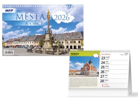 Stolní kalendář 2026 MFP - Města a obce ČR