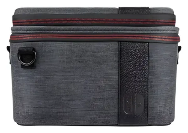 PDP Pull-N-Go Case Elite šedá / Cestovní pouzdro / pro Nintendo Switch / slot na paměťovou kartu (500-141-EU)