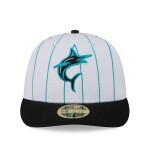 New Era Pánská kšiltovka Miami Marlins MLB 2025 Batting Practice Low Profile 59FIFTY Fitted Velikost: 7 3/4