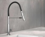 Eisl - Dřezová stojánková baterie STILO černá /chrom 79180 79180