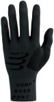 Compressport rukavice 3D Thermo černá/šedá - Běžecké rukavice Compressport 3D Thermo Gloves - Asphalte/Black Velikost textilu: L/XL