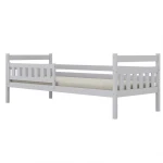 Postel Dawid standard + zábrana 80x160 bílá