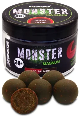 Haldorádó Pop-Up Boilies Monster Magnum 180g 30mm Červený losos (HD27024)