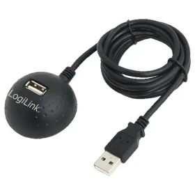 LogiLink USB-A (M) - USB-A (F) černá / Prodlužovací kabel / USB 2.0 (CU0013B)