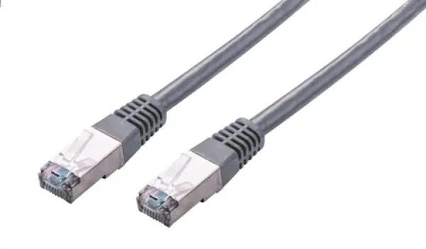 C-TECH patchcord Cat5e FTP 1 m šedá (8954125015741)