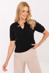 Svetr s krátkým rukávem model 216771 Factory Price S/M