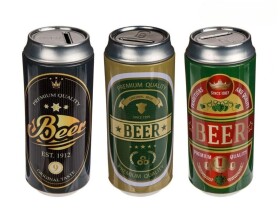 Ootb.de Pokladnička - plechovka piva 16x7 cm