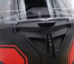 Helma na moto Xrc Trck red/blk - XL / černá