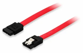 Equip SATA kabel 7-pin - 7-pin červený / SATA kabel / 0,5 m / 3Gbps (111800)