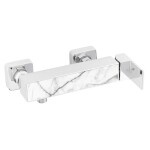 Sprchová baterie SIKO Elements bez sprchového setu 150 mm dekor bílý mramor SIKOBSEL268DMB SIKOBSEL268DMB