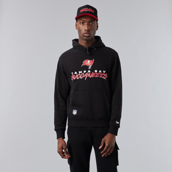 New Era Pánská mikina Tampa Bay Buccaneers NFL Script Hoodie Velikost: S