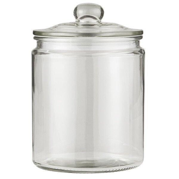 Ib Laursen Skleněná dóza Clear 1,9 l, čirá barva, sklo