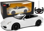 RASTAR RASTAR Auto na dálkové ovládání R/C Porsche 911 Carrera S 1:12 bílé