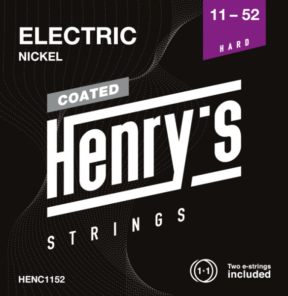 Henry’s HENC1152 Coated Electric Nickel - 011“ - 052”