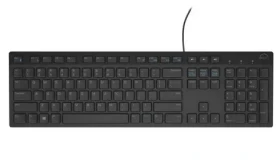 Rozbaleno - DELL KB-216 US (580-ADHK) černá / Multimediální klávesnice / US / QWERTY / USB / rozbaleno (580-ADHK.rozbaleno)