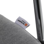 Kancelářská židle, houpací mechanismus, šedá látka, KA-W3109 GREY
